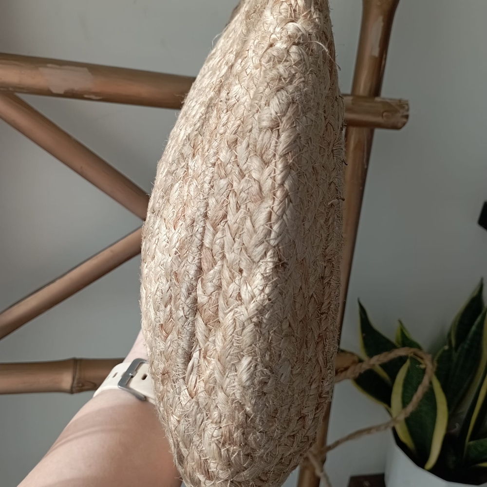 Midi Natural Jute Bag - Picture 5 of 8